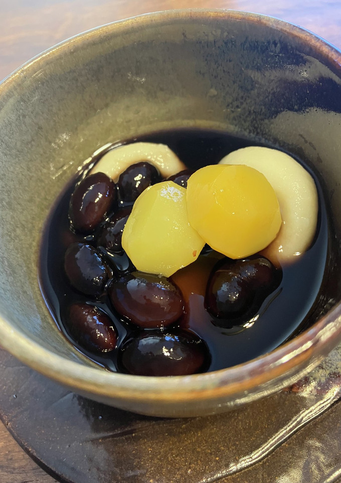 黒豆の冷たいおしるこ-レシピのメイン写真