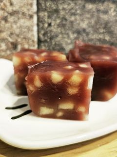 りんごを入れたあっさり羊羮-レシピのメイン写真