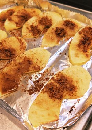 トースター焼きリンゴ-レシピのメイン写真