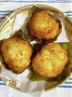 さくっとふわもち 明太子のとろろ揚げ♪-レシピのメイン写真