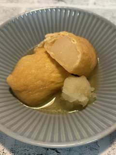 ジューシー餅きんちゃくのおろし添え-レシピのメイン写真