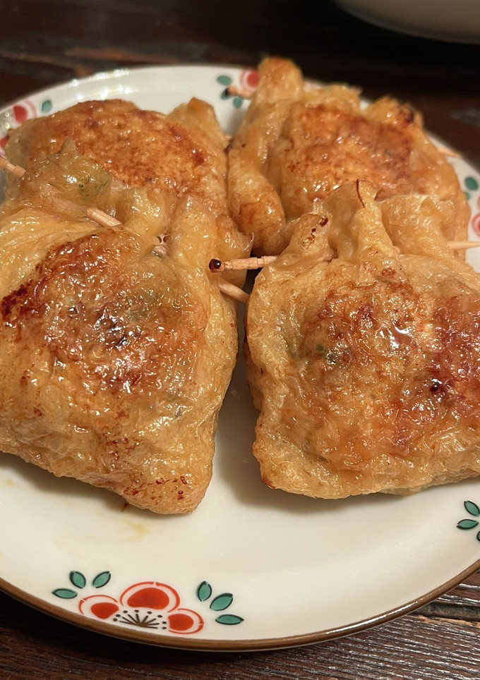 あまったタネで簡単おいなりさんギョウザ-レシピのメイン写真