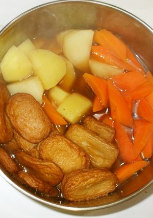 さつまあげ煮物♪冷蔵庫にあるもので簡単-レシピのメイン写真