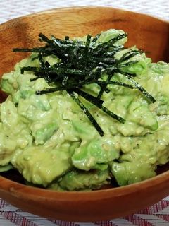 簡単!アボカドのわさびマヨサラダ-レシピのメイン写真