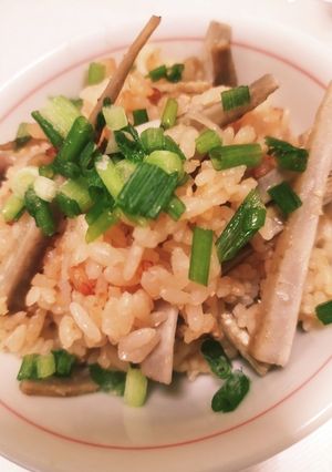 ごぼう味噌炊き込みご飯-レシピのメイン写真