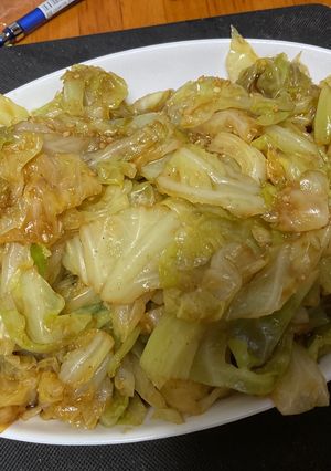 箸が止まらない　キャベツの胡麻和え-レシピのメイン写真