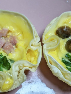 餃子の皮で作るミニキッシュ-レシピのメイン写真