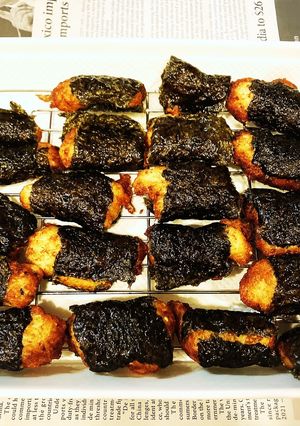 大和芋のりたま磯辺揚げ-レシピのメイン写真