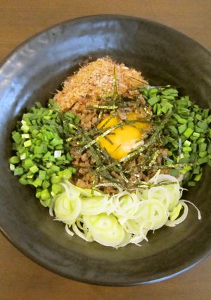 台湾まぜそば風うどん★-レシピのメイン写真
