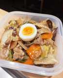 万能ダレ！中華味☆野菜たっぷり中華丼弁当