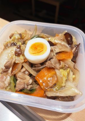 万能ダレ！中華味☆野菜たっぷり中華丼弁当-レシピのメイン写真