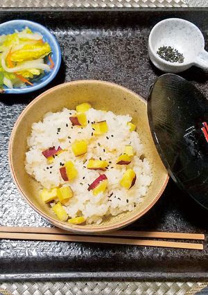 冬にピッタリ♪さつまいもご飯-レシピのメイン写真