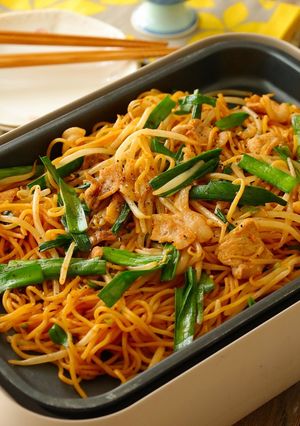 焼き肉のたれでカンタン♪甘辛焼きそば-レシピのメイン写真