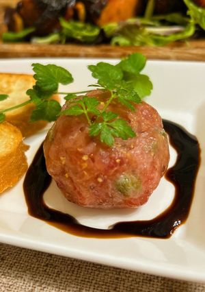 マグロのすき身のまんまるだんご-レシピのメイン写真