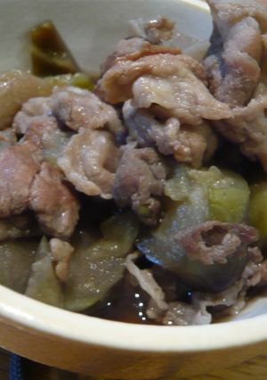 豚肉とナスビのあっさり煮-レシピのメイン写真
