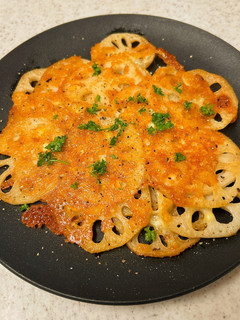 簡単♪れんこんのガレット風焼き焼き-レシピのメイン写真