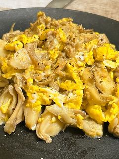 舞茸とツナの炒め物♪ふんわり卵和え-レシピのメイン写真