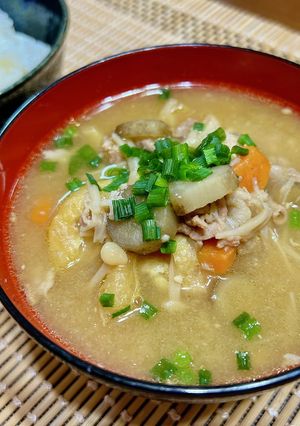 我が家の“新”豚汁-レシピのメイン写真
