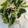 ほうれん草のしらす和え