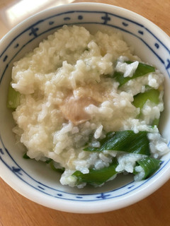 温まる鶏肉とねぎの中華しょうがおかゆ-レシピのメイン写真