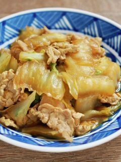 簡単!白菜と豚肉のカレー炒め-レシピのメイン写真