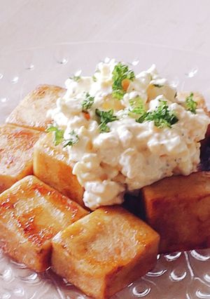 防災食に高野豆腐☆チキン南蛮風ダイエット-レシピのメイン写真
