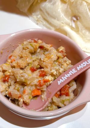 悩んでる方、忙しい方へ♪栄養満点離乳食-レシピのメイン写真