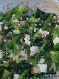 ほうれん草とお豆腐とツナのサラダ-レシピのメイン写真
