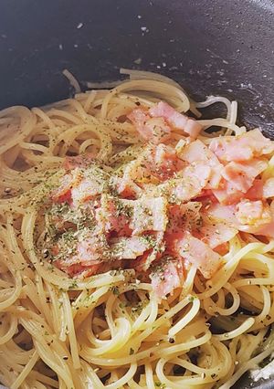 クリーミーチーズパスタ☆ランチ☆節水-レシピのメイン写真