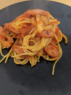 ウインナーのトマトソースパスタ-レシピのメイン写真