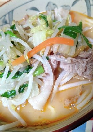 スンドゥブ風うどん-レシピのメイン写真