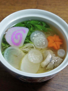 春の七草にゅうめん-レシピのメイン写真