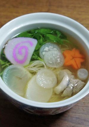 春の七草にゅうめん-レシピのメイン写真