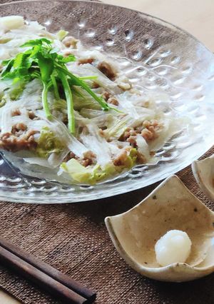 白菜消費☆辛子ポン酢で焼売☆レンジ8分-レシピのメイン写真