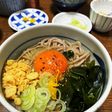 トッピングそば(月見バージョン)