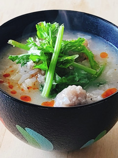 中華粥☆カオトム☆肉そぼろ粥☆アジアン粥-レシピのメイン写真