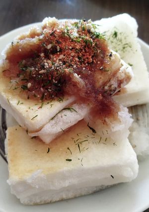 揚げ焼きみぞれ餅2024-レシピのメイン写真