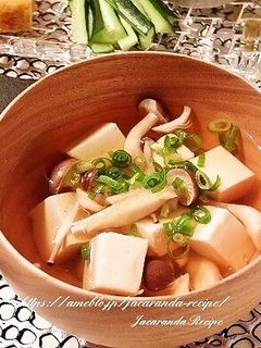 豆腐としめじのお吸い物-レシピのメイン写真