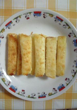 すご～く簡単☆餃子の皮でチーズ巻き♪-レシピのメイン写真