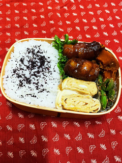 2024.1.6.ネギの肉巻き弁当-レシピのメイン写真