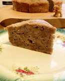 パンケーキミックス粉でバナナクルミケーキ