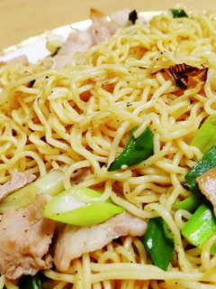 豚バラねぎ塩焼きそば。-レシピのメイン写真