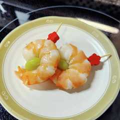 รูปของ おせちに★無頭えびの旨煮