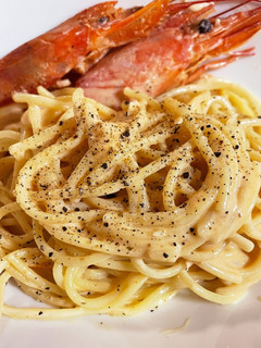 簡単絶品 エビのクリームパスタ-レシピのメイン写真