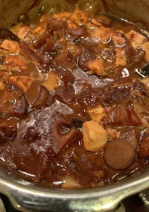 簡単　築地きつねや風のホルモン丼-レシピのメイン写真