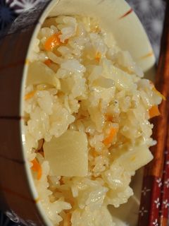 じゃこ入り♬筍ごはん-レシピのメイン写真