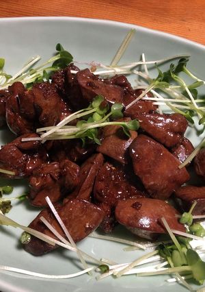 鶏レバーのうま煮-レシピのメイン写真