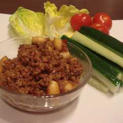 รูปของ 万能♪おまめ入り肉味噌☆