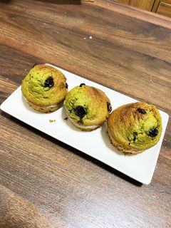 黒豆と抹茶のマフィン-レシピのメイン写真