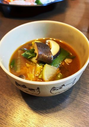 お父さんの野菜で味噌汁-レシピのメイン写真